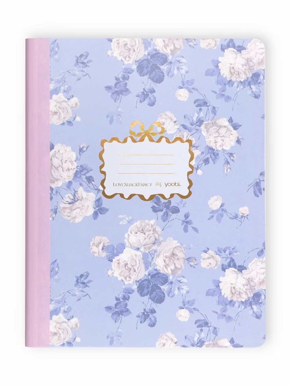 LoveShackFancy x Target - Yoobi Wide Ruled Composition Book Whisper Blue